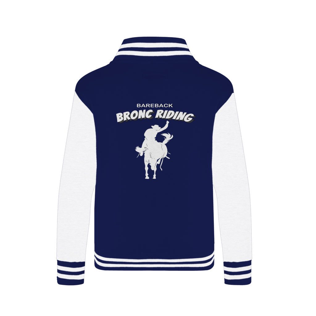 Sweatshirt Jacket-Unisex-Horse Rodeo-10 Color Options- Rodeo-Bareback Bronc Riding