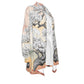 Cardigan-Women's-All-Over Print-Long Sleeve-Nature-Horse Design-Peach-Gray-Ecru