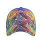 Baseball Cap Dad Hat-Art Horse-Colorful