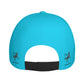 Baseball Cap Dad Hat-BE Logo-Adonis Colt-Turquoise