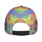 Baseball Cap Dad Hat-Art Horse-Colorful