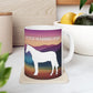 Mug Ceramic, (11 0z) Dutch Warmblood Horses