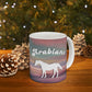 Mug Ceramic, (11 0z) Arabian Horses