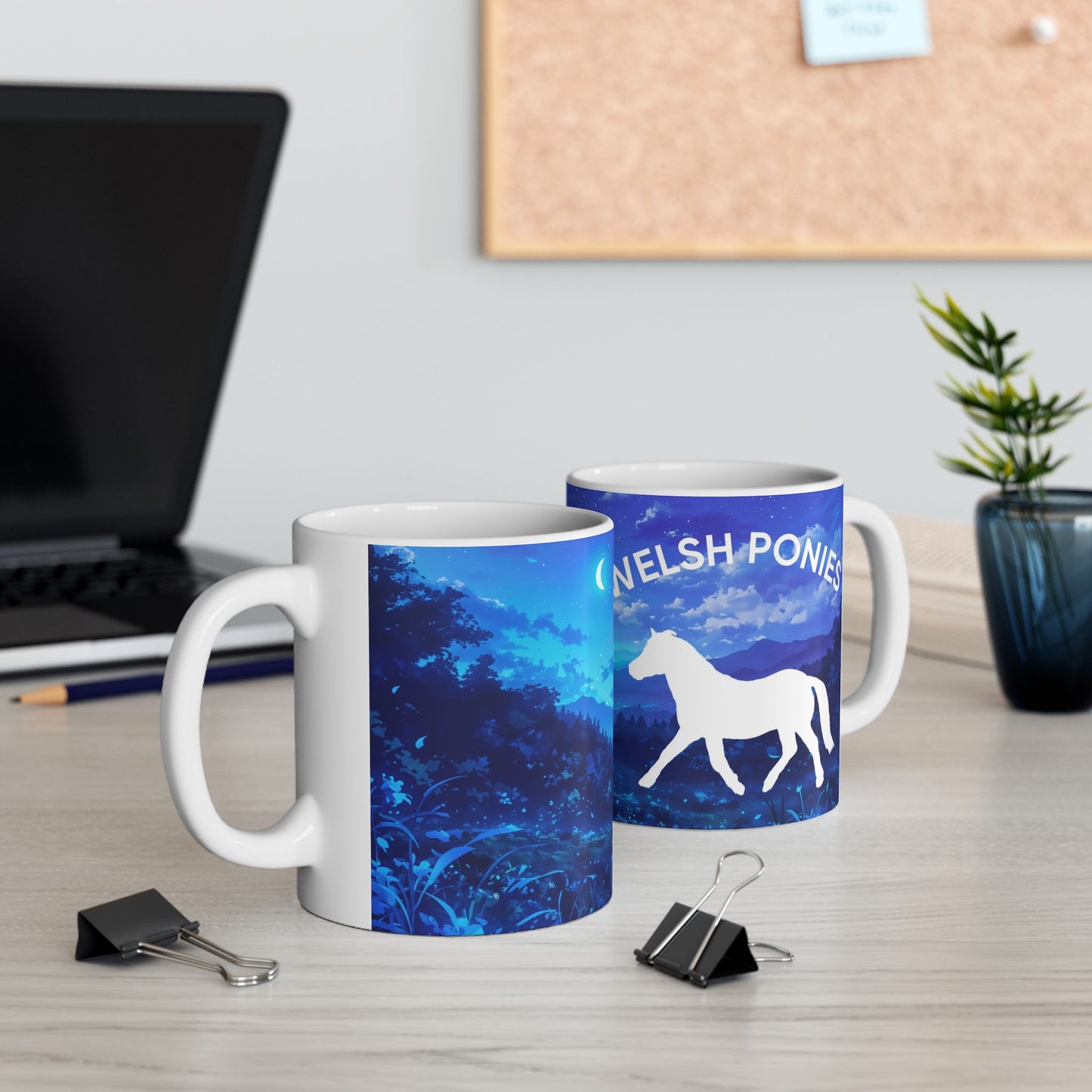 Mug Ceramic, (11oz) Welsh Pony