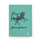 Hardcover Journal Matte-BE Logo-Gray Colt-Green Teal