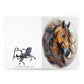 Greeting Cards-Note-(5 Pack)-Horse-Blank Inside