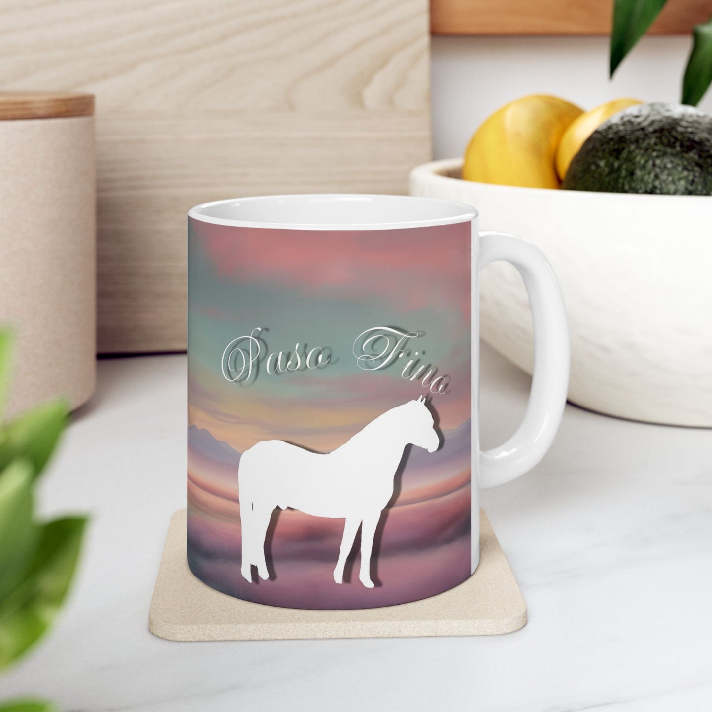 Mug, Ceramic (11 0z), Paso Fino