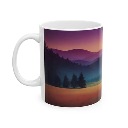Mug Ceramic, (11 0z) Swedish Warmblood Horses