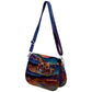 Handbag-Shoulder bag-Saddle-Horse-Colorful-Blue-Burnt Orange-Navy