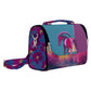 Handbag-Shoulder Bag-Canvas-Satchel-Maroon-Blue-Abstract-Horse