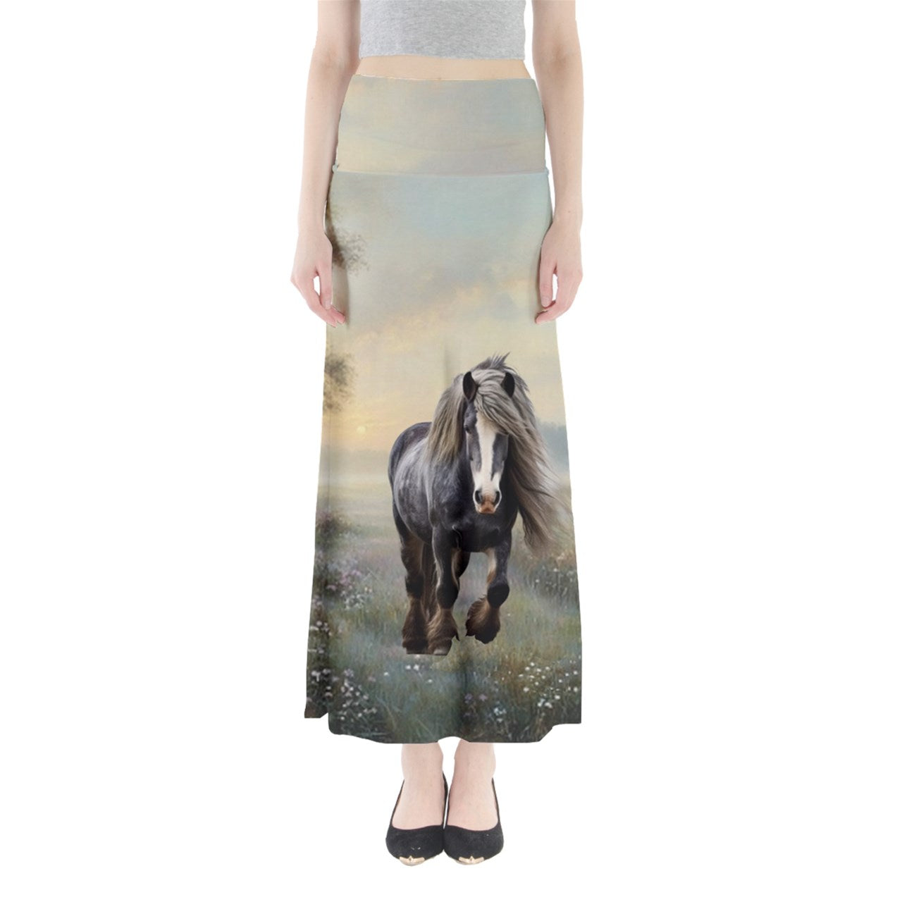 Skirt-Full Length Maxi-Clydesdale Draft Meadow