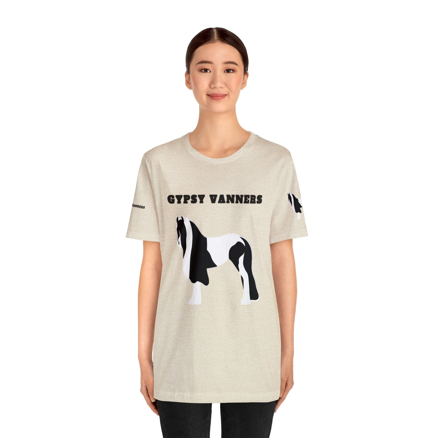 Y120-283 Unisex T-Shirt- Short Sleeve-Crew Neck-Gypsy Vanners