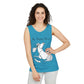 Tank Top-Unisex-Garment-Dyed-Happy Horse