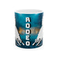 Mug Ceramic, (11 0z) Horses-Rodeo-Barrel Racing