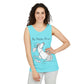 Tank Top-Unisex-Garment-Dyed-Happy Horse