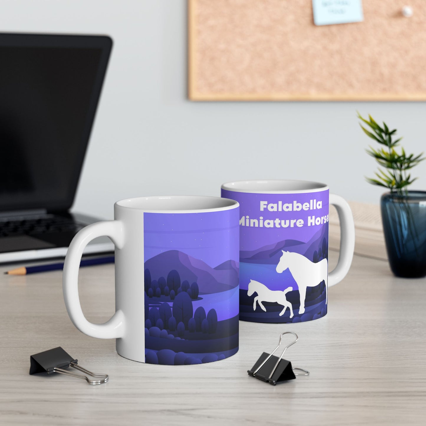 Mug Ceramic, (11 0z) Falabella Miniature Horse