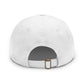 Baseball Cap-Dad Hat with Leather Patch (Round)-Morgans Horse