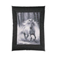 Comforter-White Horse Design-4 Sizes-King Queen Double Twin