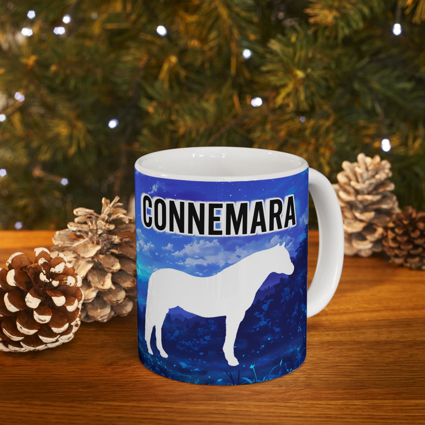 Mug Ceramic, (11 0z) Connemara Ponies