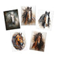 Greeting Cards-Note-(5-Pack)-Multi-Design-Blank Inside-Beautiful Horses