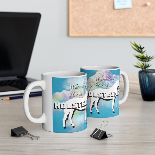 Mug Ceramic, (11 0z) Holsteiner Warmblood Horses