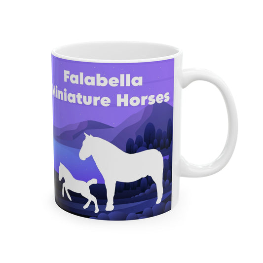 Mug Ceramic, (11 0z) Falabella Miniature Horse