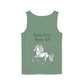 Tank Top-Unisex-Garment-Dyed-Happy Horse