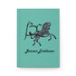 Hardcover Journal Matte-BE Logo-Gray Colt-Green Teal