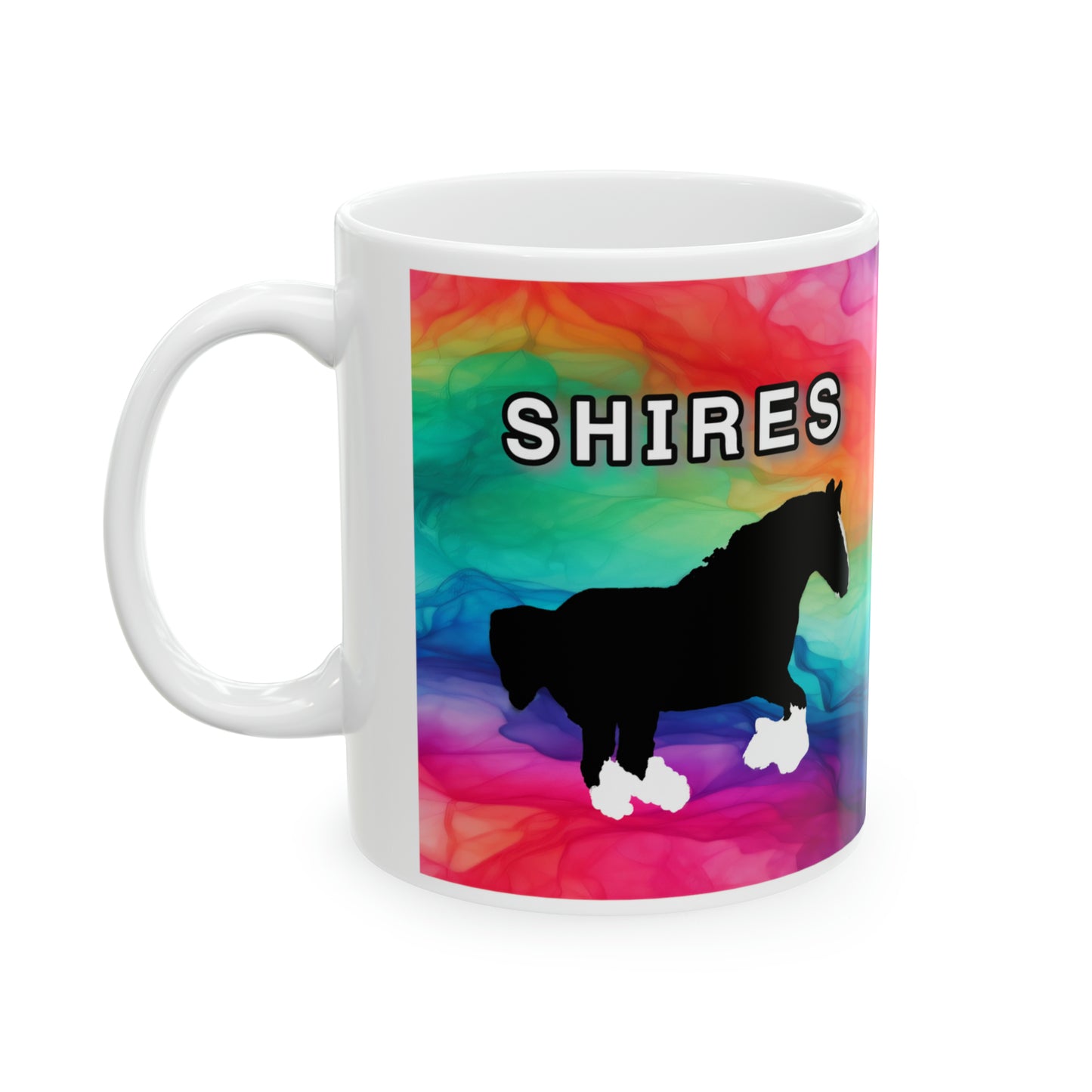 Y970 Mug Ceramic 11oz-Shire Draft Horses