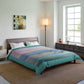 Comforter-Gray Horse Design-4 Sizes-King Queen Double Twin-Pastels Blue Pink Green