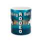 Mug Ceramic, (11 0z) Horses-Rodeo-Bull Rider