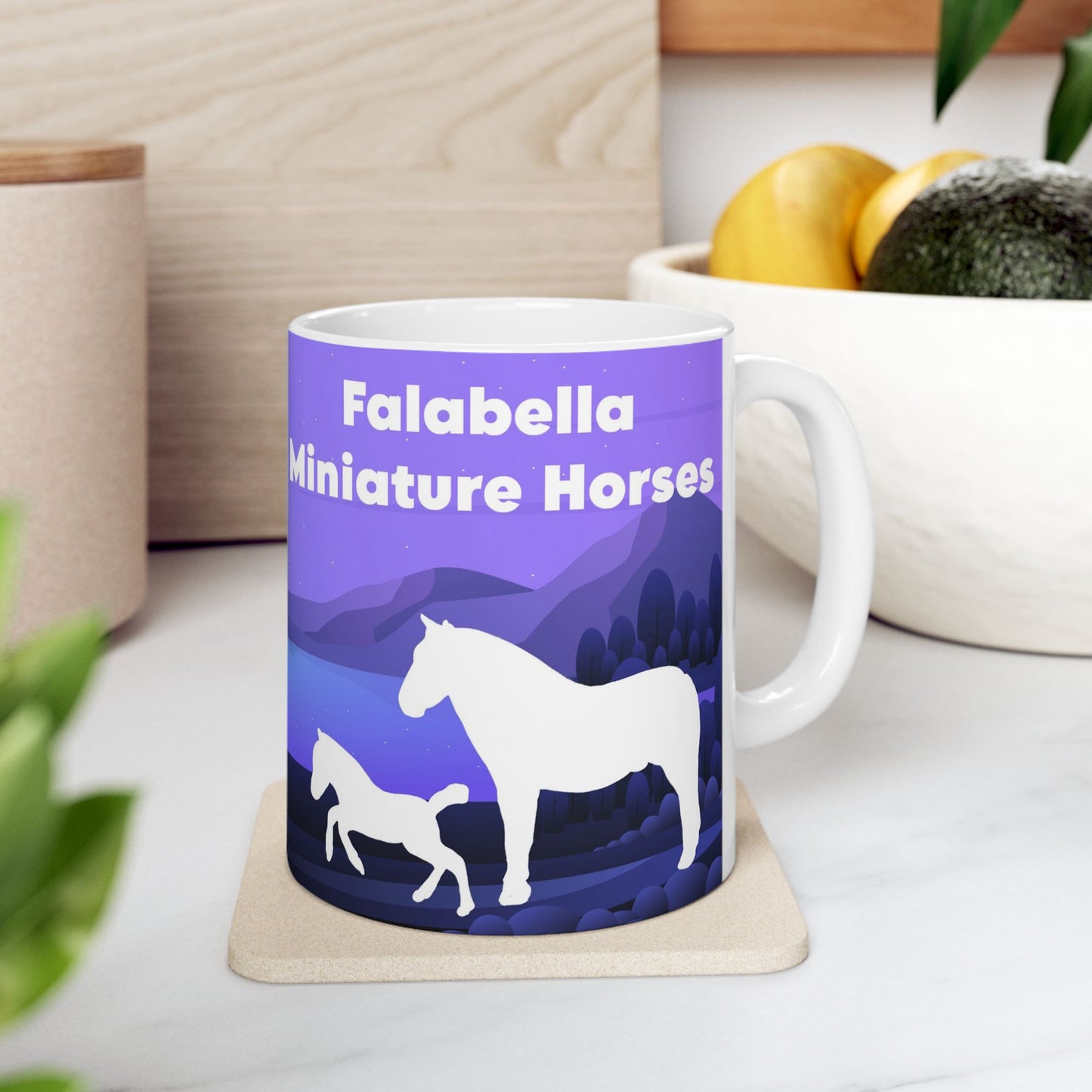 Mug Ceramic, (11 0z) Falabella Miniature Horse