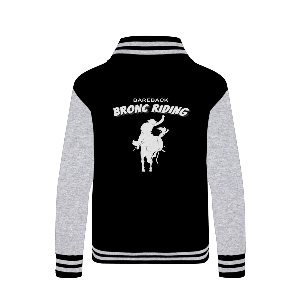 Sweatshirt Jacket-Unisex-Horse Rodeo-10 Color Options- Rodeo-Bareback Bronc Riding