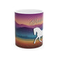 Mug Ceramic, (11 0z) Andalusian Horses