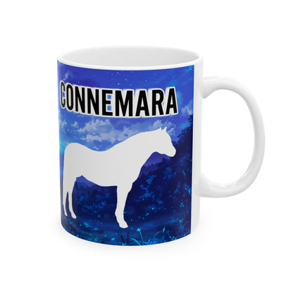 Mug Ceramic, (11 0z) Connemara Ponies