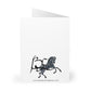 Greeting Cards-Note-(5 Pack)-Horse-Blank Inside