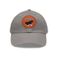 Baseball Cap-Dad Hat with Leather Patch (Round)-Shire Draft Horse