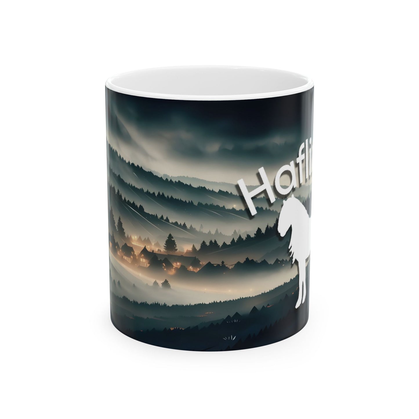 Mug Ceramic, (11 0z) Haflinger-Light Draft Horse Breed