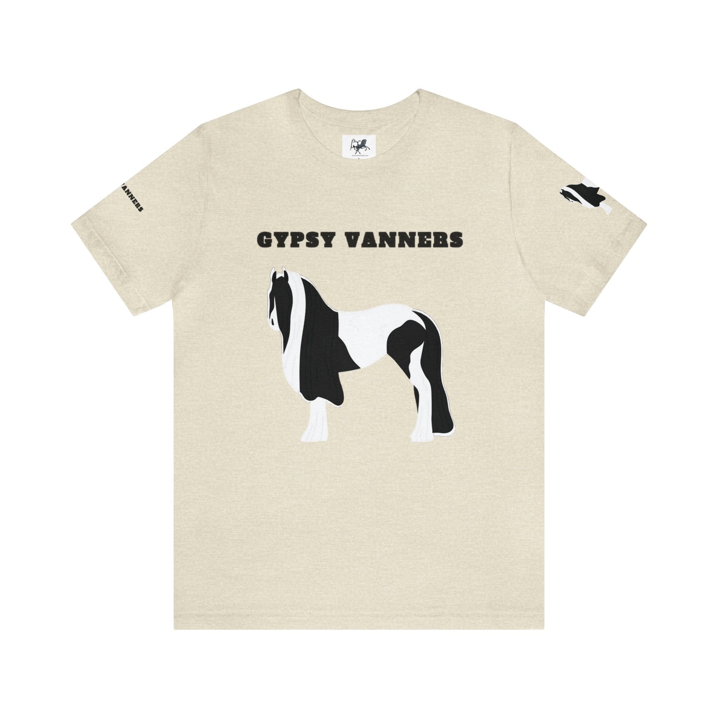 Y120-283 Unisex T-Shirt- Short Sleeve-Crew Neck-Gypsy Vanners