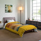 Comforter-White Horse Design-4 Sizes-King Queen Double Twin-Orange-Yellow