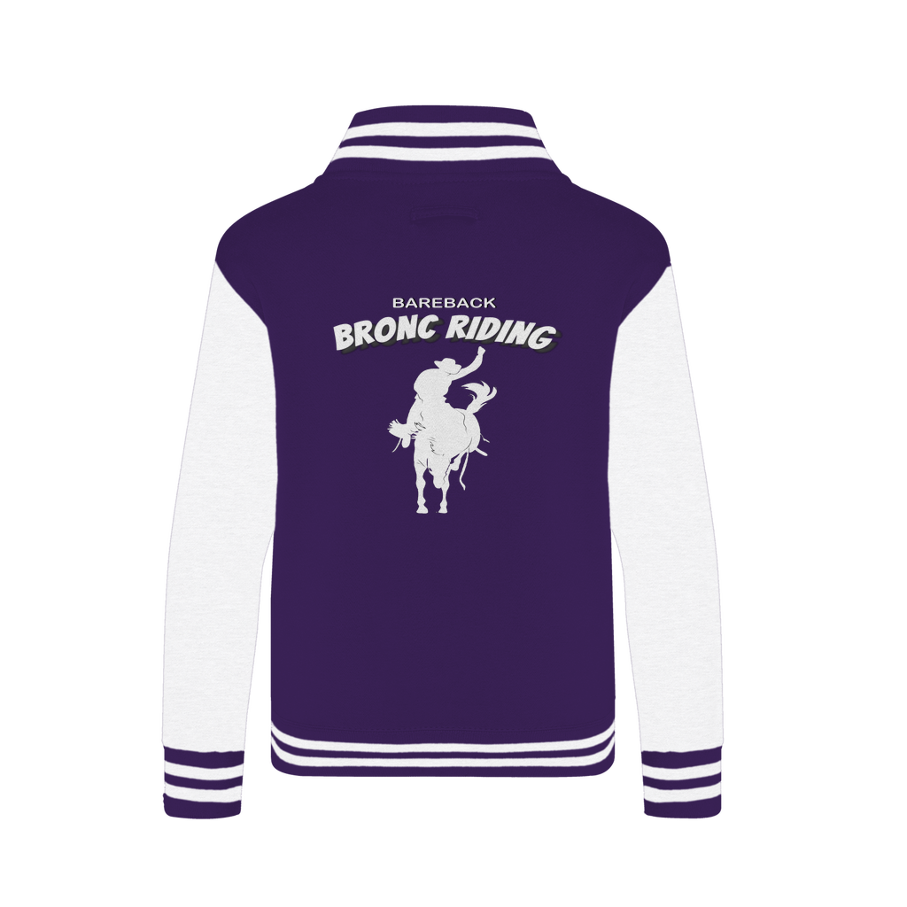 Sweatshirt Jacket-Unisex-Horse Rodeo-10 Color Options- Rodeo-Bareback Bronc Riding