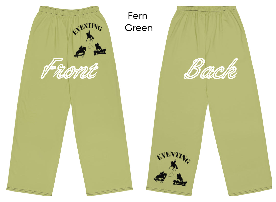 Pants-All-over print-Unisex-Wide legs-3 Day Eventing-Horse & Rider-5 Colors Available