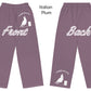 Pants-All-over print-Unisex-Wide legs-Barrel Racer Horse & Rider-5 Colors Available