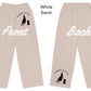 Pants-All-over print-Unisex-Wide legs-Barrel Racer Horse & Rider-5 Colors Available