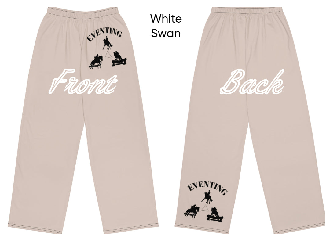 Pants-All-over print-Unisex-Wide legs-3 Day Eventing-Horse & Rider-5 Colors Available