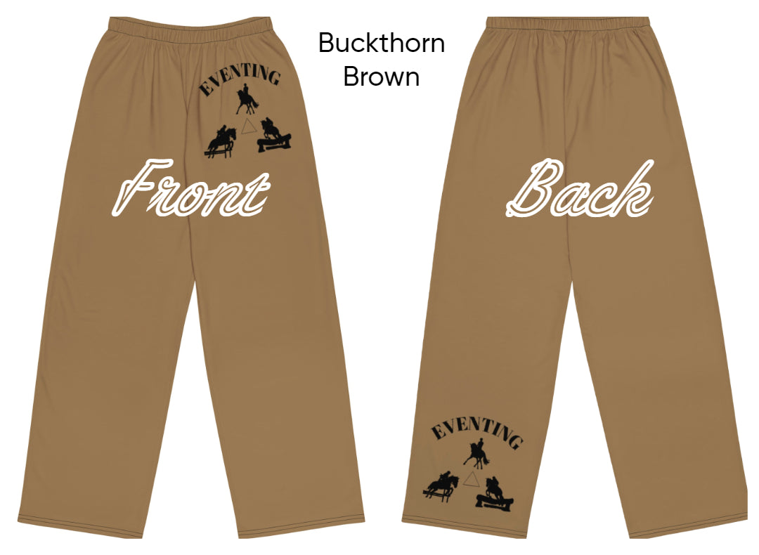 Pants-All-over print-Unisex-Wide legs-3 Day Eventing-Horse & Rider-5 Colors Available