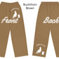 Pants-All-over print-Unisex-Wide legs-Barrel Racer Horse & Rider-5 Colors Available