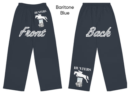 Pants-All-over print-Unisex-Wide legs-Hunter Jumper Horse & Rider-5 Colors Available