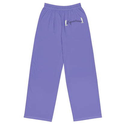 Y702 Wide-Leg Pants-Equestrian-English Attire-Purple