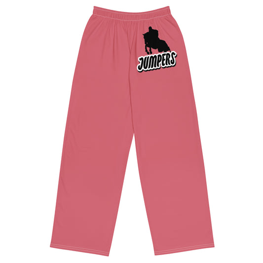 Y259 Wide-Leg Pants-Jumpers-Rose Pink
